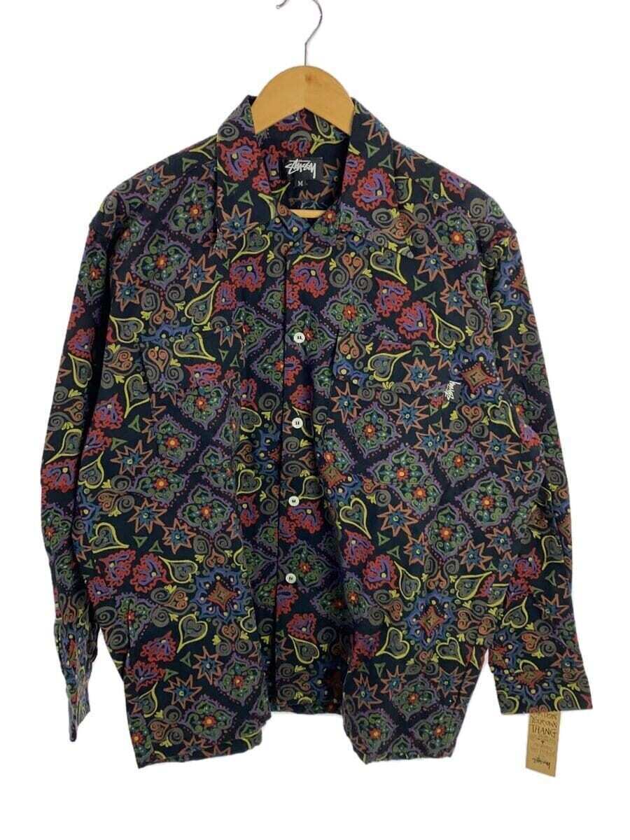 80's STUSSY OPEN COLLAR SHIRT 80's STUSSY OPEN COLLAR SHIRT