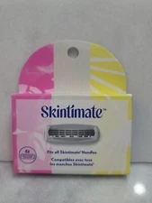 Skintimate 4 Blade Razor Refill Cartridges- 4ct. Fits All Skintimate Handles