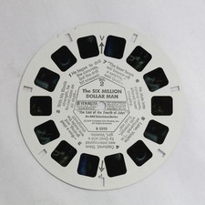 Vintage 1974 GAF View Master Reel 2 The Six Million Dollar Man B5592