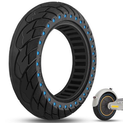 10X2.5 60/70-6.5 Solid Tire Fit for Ninebot Max G30P G30LP G2 G30D F40I, Gotr...