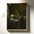 The Astronomer, Johannes Vermeer, Dutch Golden Age Giclee Canvas Print