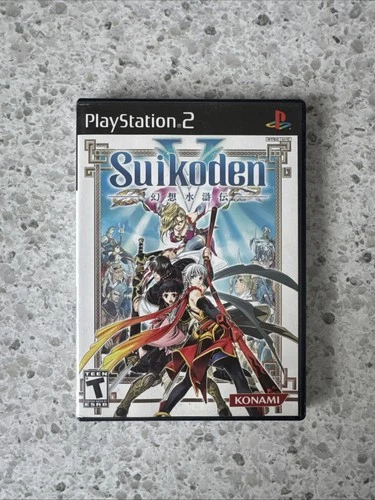 Suikoden V (Sony PlayStation 2, 2006 PS2)-Complete