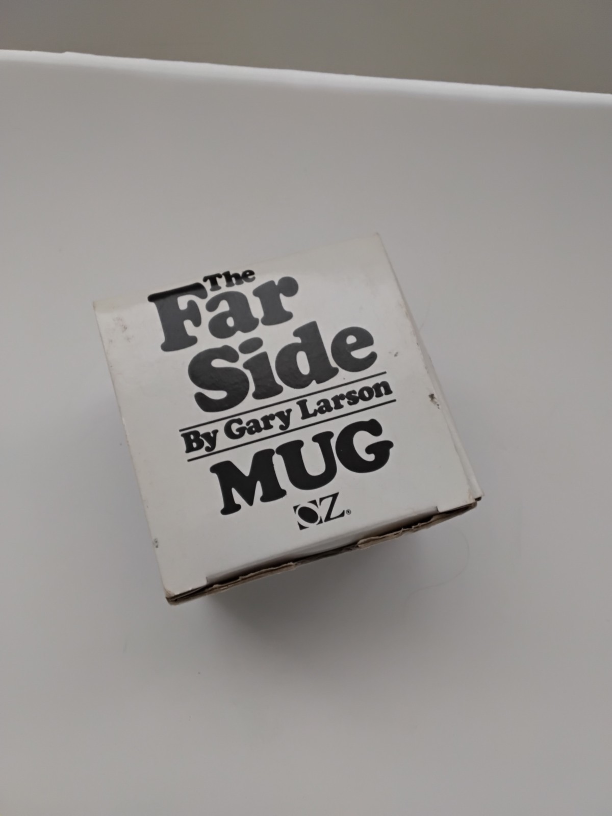 Gary Larson The Far Side Vintage 1982 Cat & Chocolate Humor Coffee Mug