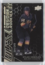 2020-21 SPx UD Black Obsidian Rookies 304/349 Dylan Coghlan #OR-22 vm9
