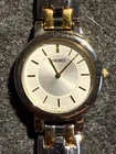 1983 Vintage Seiko Women's Two-Tone Dress Watch - 1N00 Quartz - RUNS GREAT!