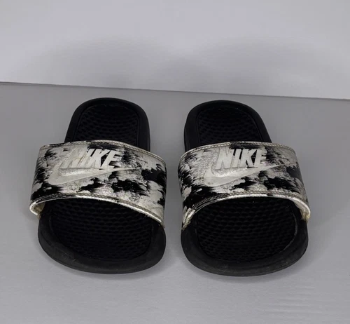 Sandali Nike Benassi JDI stampa floreale slide donna 618919 006 infradito