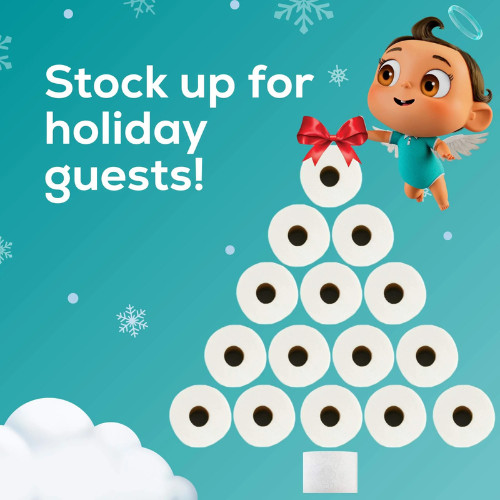 New- Angel Soft 2-Ply Toilet Paper, 36 Mega Rolls