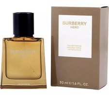 Burberry Hero 1.6 oz Eau De Parfum 50 ml Spray For Men Brand New Sealed Box