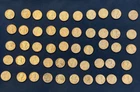 1958 D Lincoln Wheat Cents Gem  BU Red 50 Coin Roll