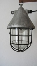 Ex Gesch Bunkerlampe EOW Schildkröte Schutzgitter Fabriklampe Industrielampe