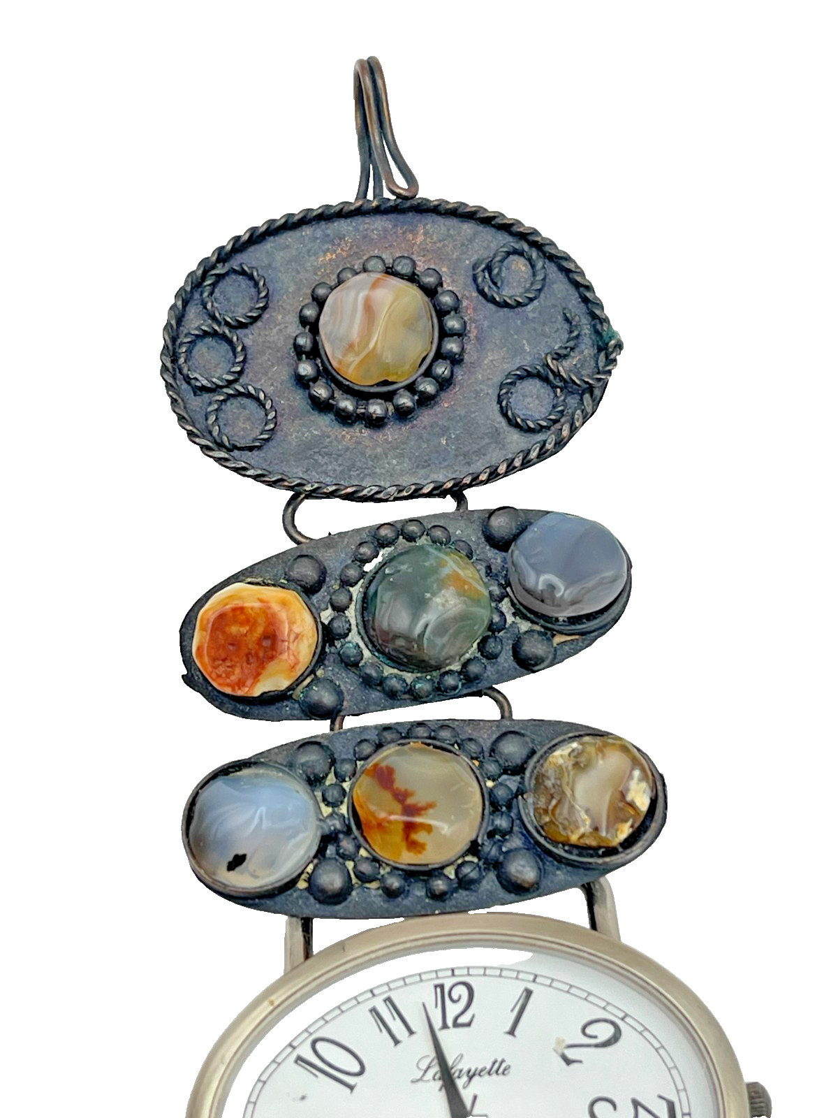 Lafayette Silver-Plated Assorted Simulated Gemsto… - image 4