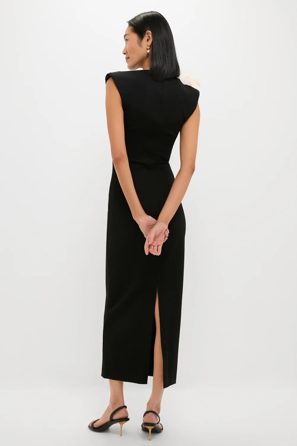 ELLIATT Zahara Gown Black Size Small NWT image 4
