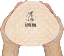 Breast Form ABC Diamond Attach Size 7 Blush Pink