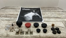 New Hermes Engravograph Knobs Red Black Ball End Stop Pointers Feet Parts Lot