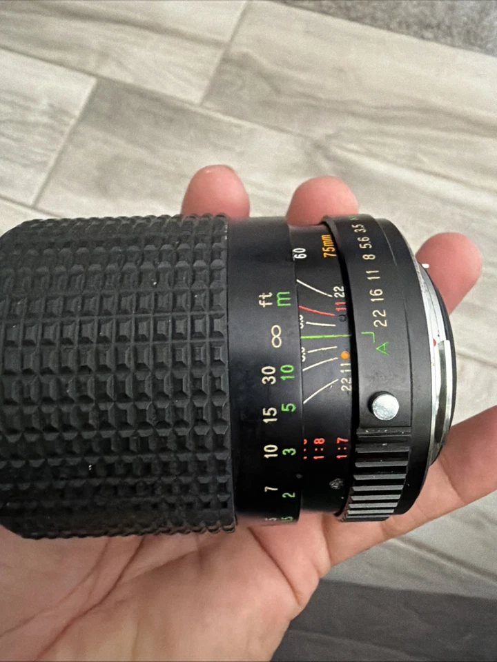 TOU/FIVE STAR MC Auto Zoom Lens 1:3.5-4.8 35-75mm No.K8519449 Light Wear - Image 3 of 4