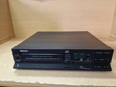Philips CD372 CD Player DAC Vintage Audiophile Hi Fi