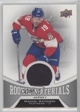 2016-17 Upper Deck Rookie Materials Michael Matheson #RM-MI 0o5t