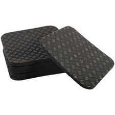 Tapis Anti Vibration Tapis Vélo d'Exercice Home Gym Facile à Nettoyer Protecti