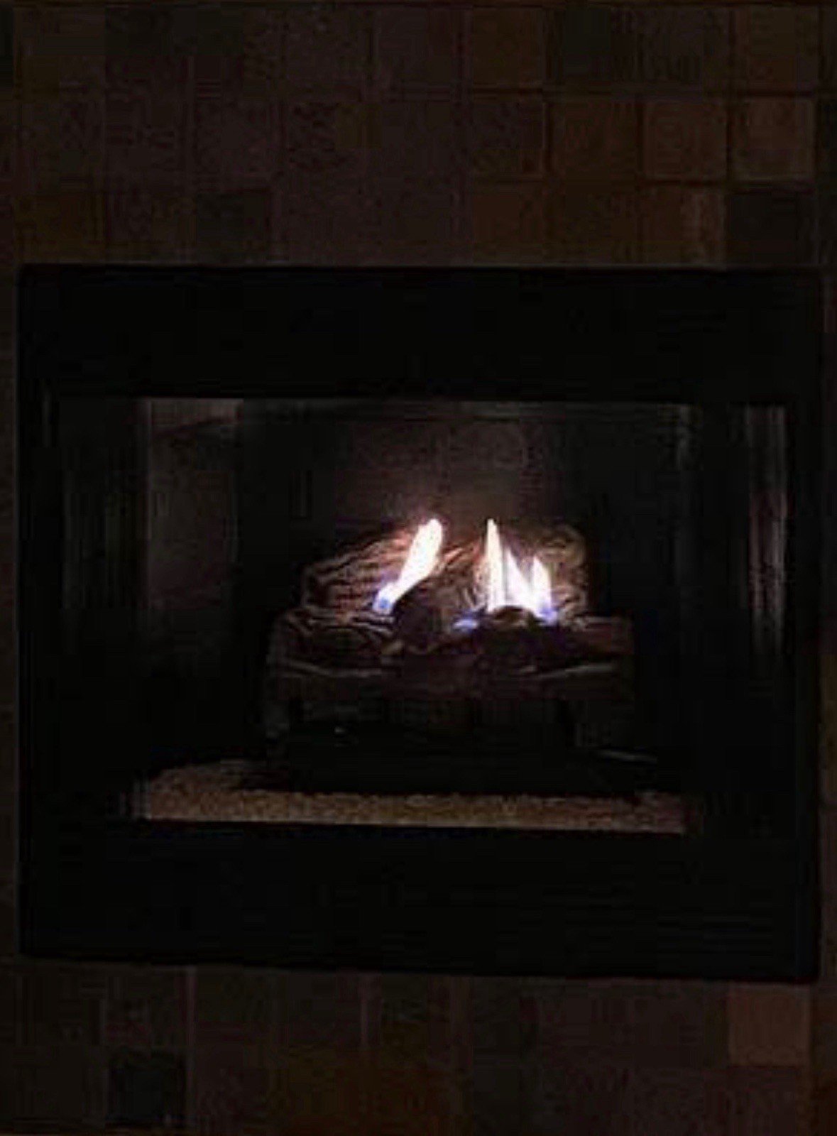 Gas Log Set/ Remote Burner