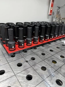 SOCKET ORGANIZER BLOCKS-TOOL BOX STORAGE