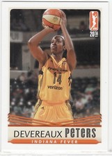 2016 Rittenhouse WNBA Card #40 - Devereaux Peters - Indiana Fever