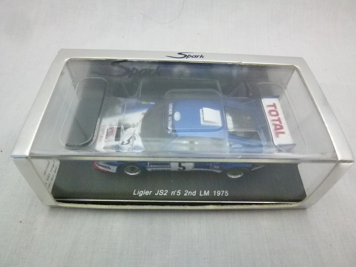 Ligier JS2 Blanche Spark 1/43 - Miniature Résine - NEUVE