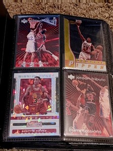 nba cards binder Basketball Card Binder, Trading Card Album with 55 Removable Top Loader Sleeves Fit 440 Basketball Baseball Soccer Football Cards, Compatible with 2024 2025 Topps Sports Card & TCG Collections. : Toys & Games providing a total of 360 slots HBK Basketball Card Binder Holds