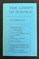 The Limits of Science P B Medawar 1984 Uncorrected Proof Philosophy of Science