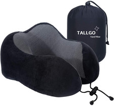 Travel Pillow, Best Memory Foam Neck Pillow Head Support Soft Pillow for Sleepin