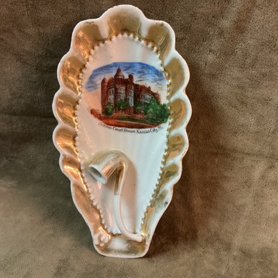 1900s souvenir Jackson County Courthouse Kansas City Missouri German Porcelain