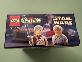 Vtg 1999 LEGO Star Wars #7110 Landspeeder Unopened Retired Lego Set NEW In Box!