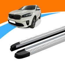 Trittbretter passend für Kia Sorento ab Baujahr 2015-2020 MAJA Silber mit ABE