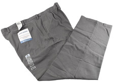 Dockers Mens Easy Khaki Pants New 34 X 32 Brown Pleated Classic Fit Stretch