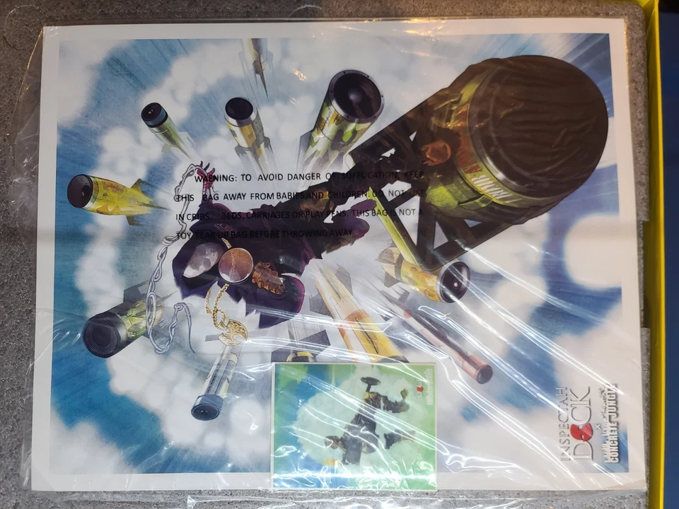 Ins Deck X Concrete Jungle Statue #12/36 Ultra Rare Yellow Jacket Variant  - Image 3 of 4