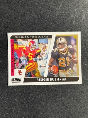 2021 Panini Score REGGIE BUSH Collegiate Champions Insert #CC8
