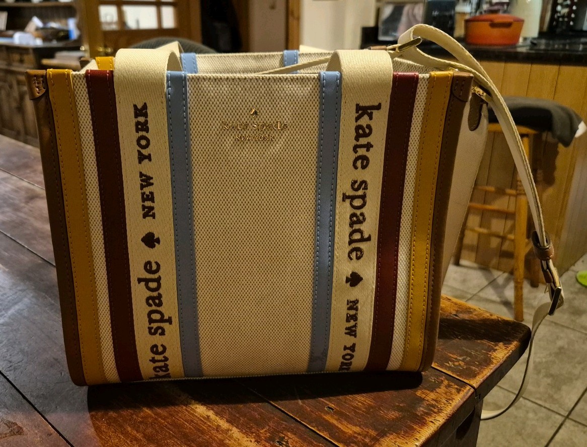 Kate Spade Kip Small Canvas Tote bag RRP £329