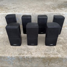 Bose Double Swivel Cube Speaker for Lifestyle Acoustimas Set Of 7