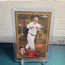 2023 Topps Gilded Collection Ted Williams #9 /99 Serial Numbered Red Sox
