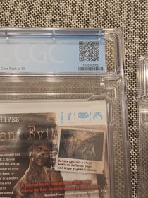 Nintendo Wii Resident Evil Archives RE One & Castlevania Judgment CGC Graded