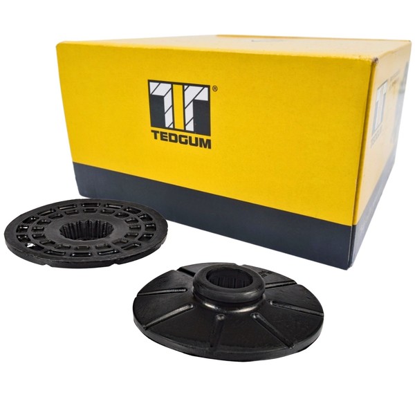 2X Tedgum Federteller Federaufnahme Hinten Unten FüR Astra Corsa Insignia-image