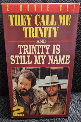 They Call Me Trinity And Trinity Is Still My Name 2 VHS Movie Set 1994 