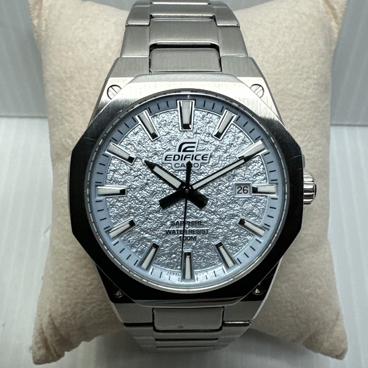 Casio Edifice Slim Stainless Steel Watch EFR-S108DE-2AV Lt Blue