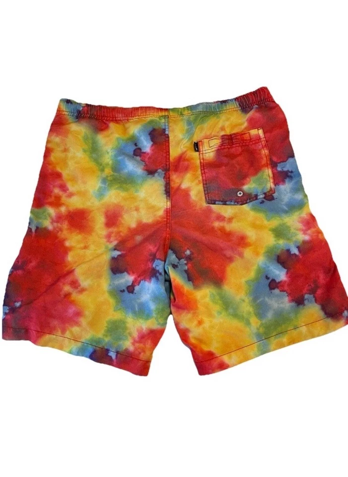 Mac Miller x Neff Swim Shorts Trunk Board shorts Medium Tie Dye Rare - Image 2 of 4