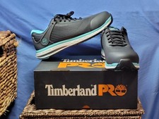 Timberland Pro Women's DRIVETRAIN COMPOSITE SAFETY TOE Black Work Shoes Sz 9.5
