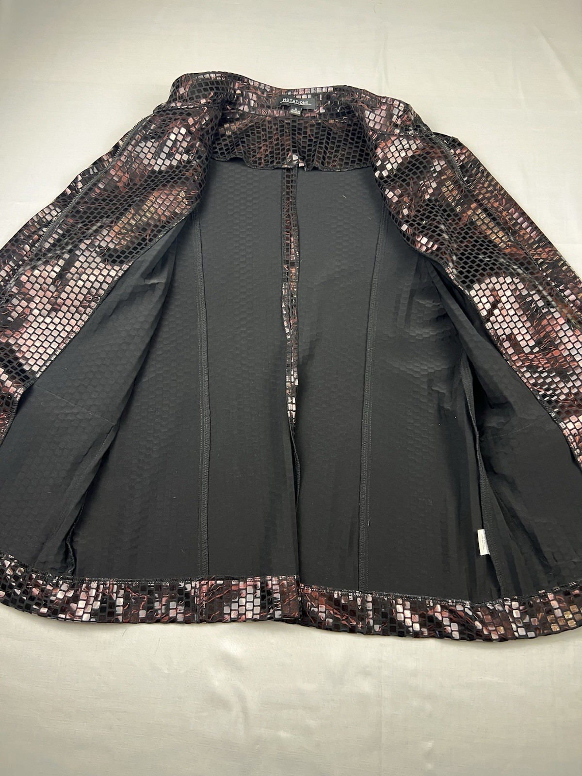 Notations Sequin Jacket Party Holiday Whimsigoth … - image 4