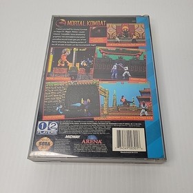 Mortal Kombat (Sega CD, 1994) With Manual