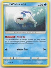 Wishiwashi 31/70 LP Dragon Majesty Pokemon