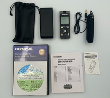 Olympus DM-670 Digital Voice Recorder | 8GB | ME32 Mic Case Sonority Bundle UK