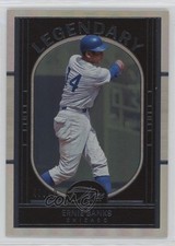 2024 Panini Three and Two Legendary /99 Ernie Banks #16 HOF 0vd2