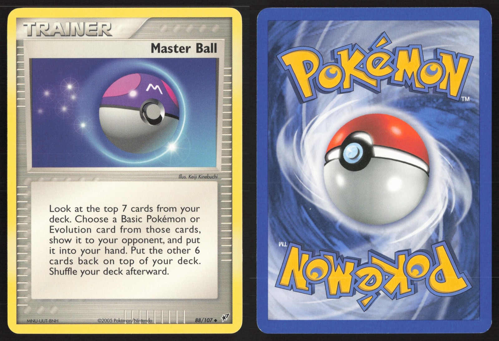 Pokemon TCG | Master Ball 88/107 | Deoxys Uncommon | Near Mint